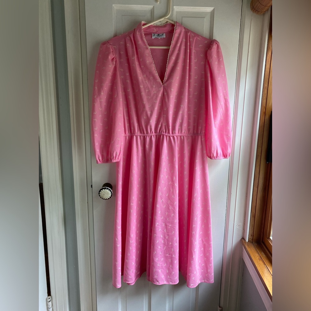 Vintage pink dress